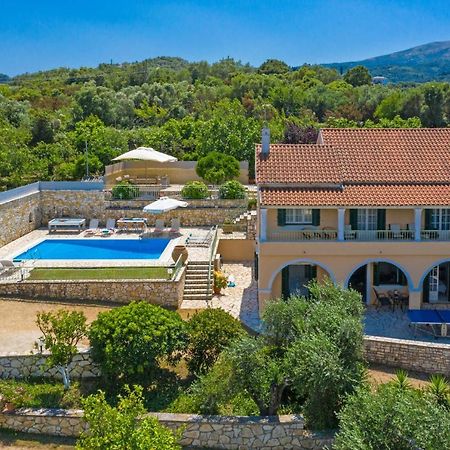 Villa Ftelias By Villa Plus Agios Stefanos  ภายนอก รูปภาพ