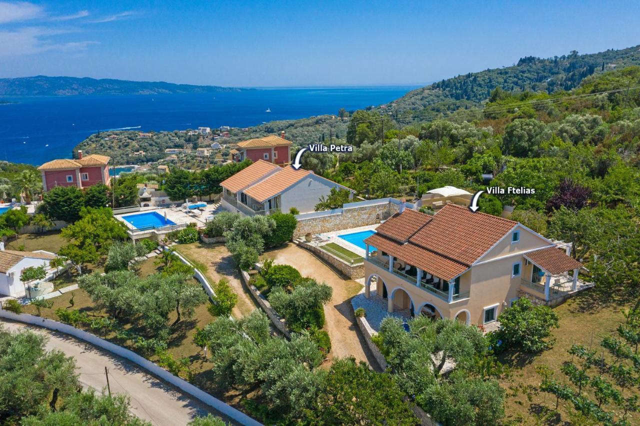 Villa Ftelias By Villa Plus Agios Stefanos  ภายนอก รูปภาพ