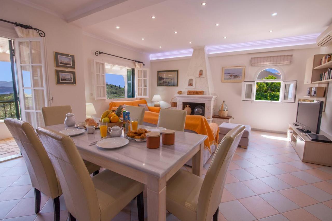 Villa Ftelias By Villa Plus Agios Stefanos  ภายนอก รูปภาพ