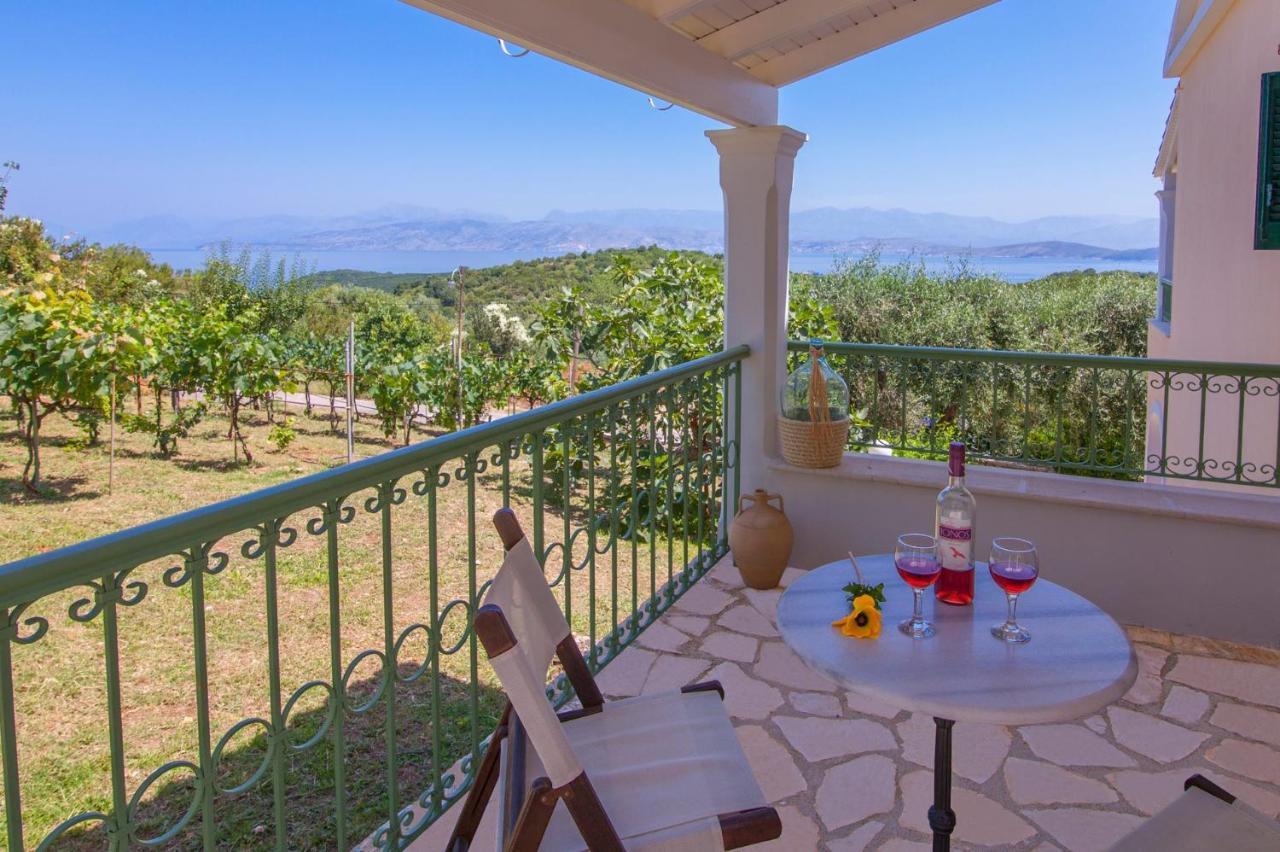 Villa Ftelias By Villa Plus Agios Stefanos  ภายนอก รูปภาพ